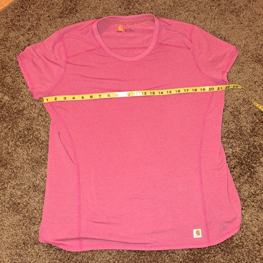 Women's Carhartt Force Short Sleeve Tee XL - Picture 8 of 8